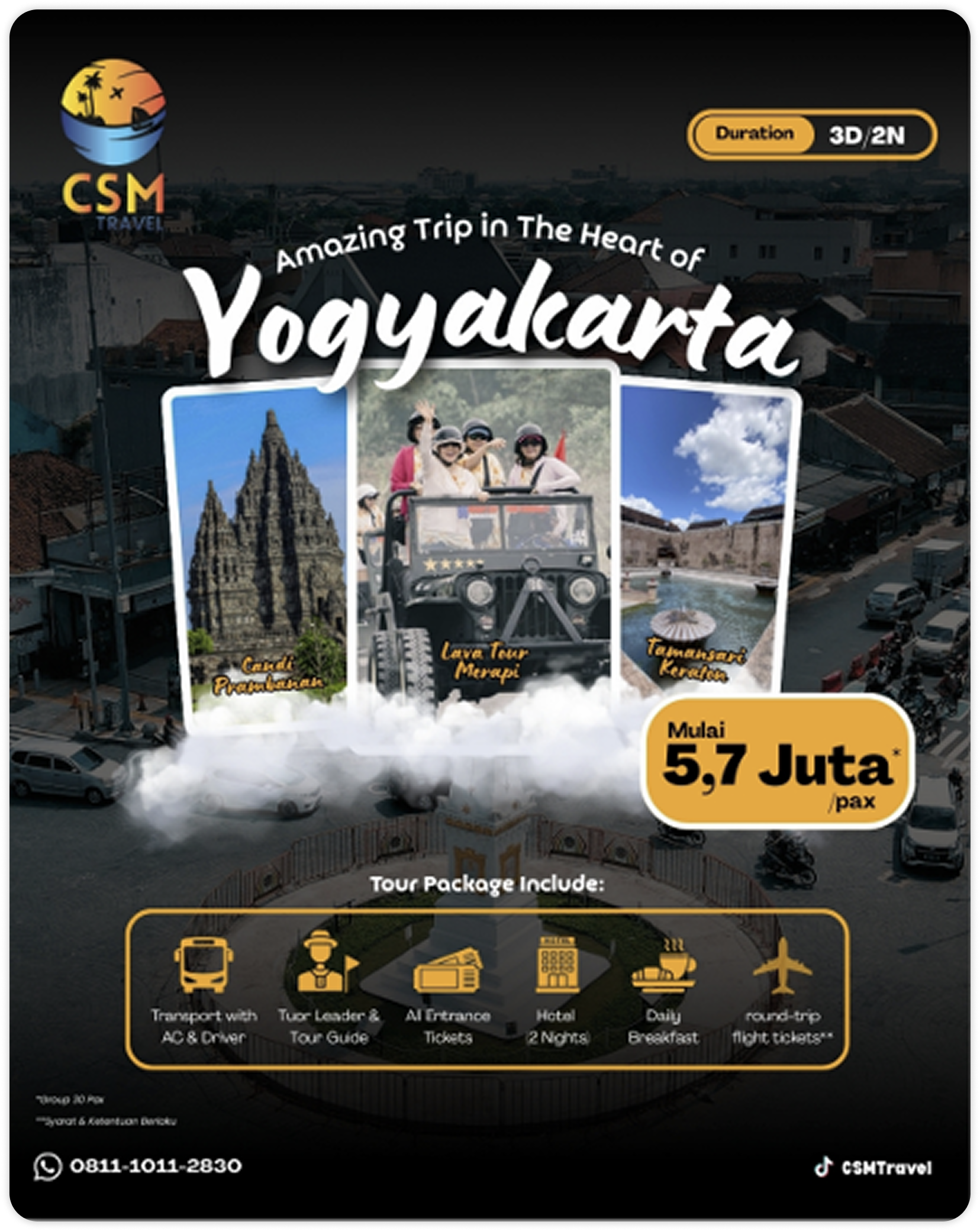 Yogyakarta tour promo